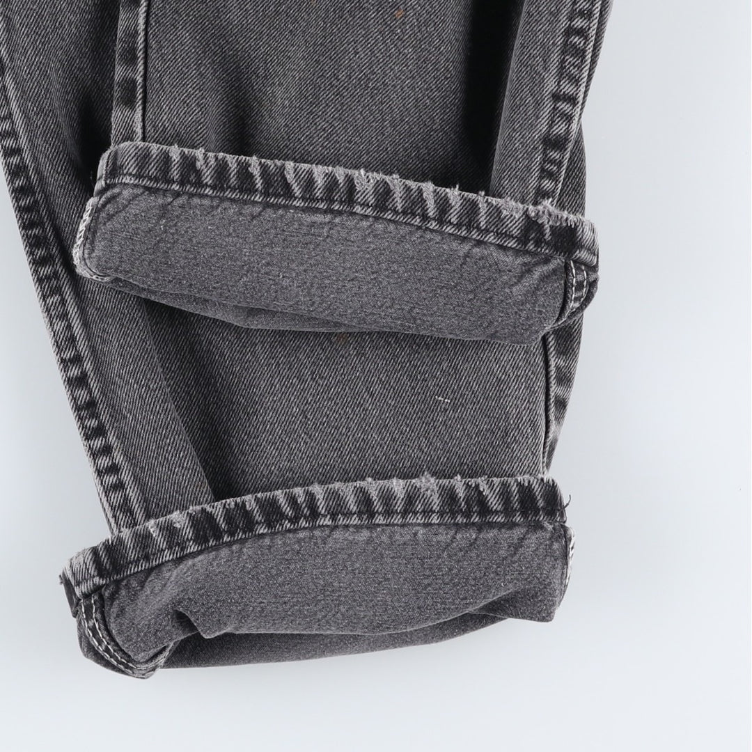 Dickies Black Denim Straight Leg Jeans, Men's Size W34 (approx.) cotton black type Vintage Second Hand