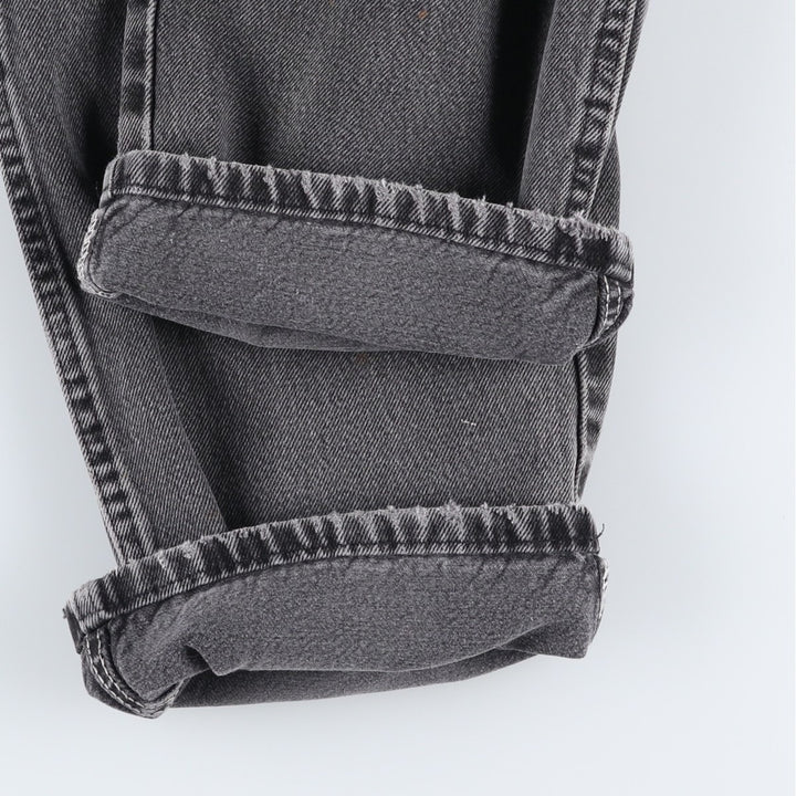 Dickies Black Denim Straight Leg Jeans, Men's Size W34 (approx.) cotton black type Vintage Second Hand