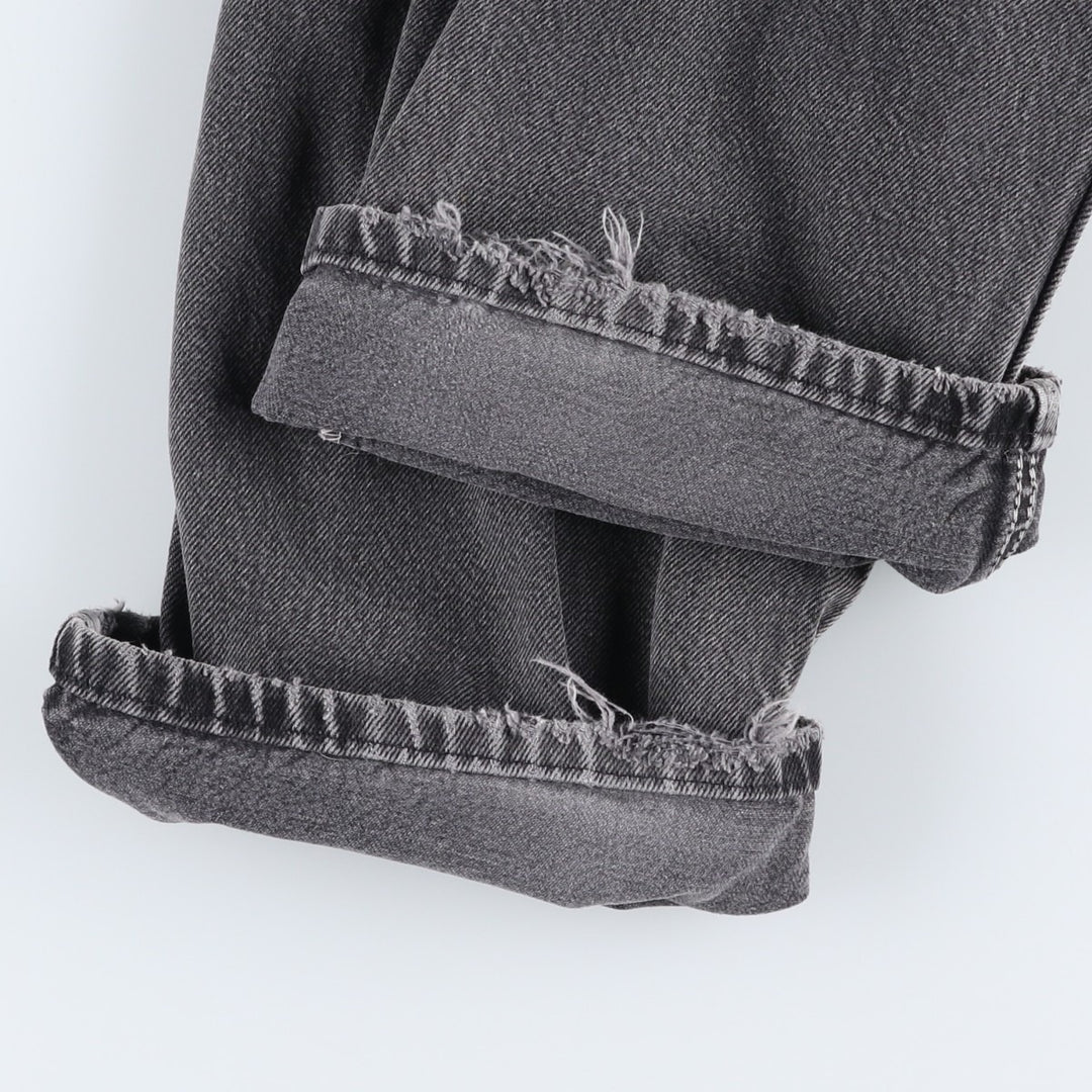 Dickies Black Denim Straight Leg Jeans, Men's Size W34 (approx.) cotton black type Vintage Second Hand