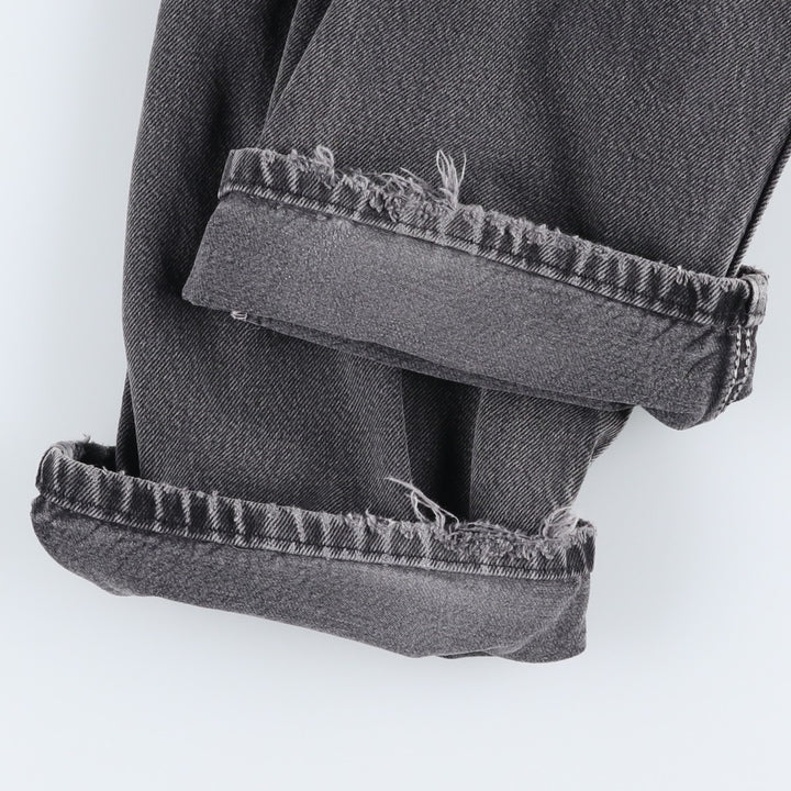 Dickies Black Denim Straight Leg Jeans, Men's Size W34 (approx.) cotton black type Vintage Second Hand