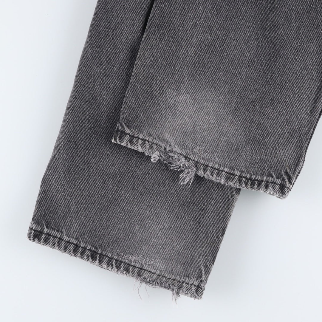 Dickies Black Denim Straight Leg Jeans, Men's Size W34 (approx.) cotton black type Vintage Second Hand