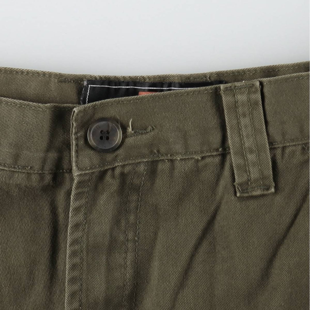 ECKO UNLTD. Custom Patch Chino Cargo Pants, Men's Size W31 (approx.) cotton Khaki type Vintage Second Hand