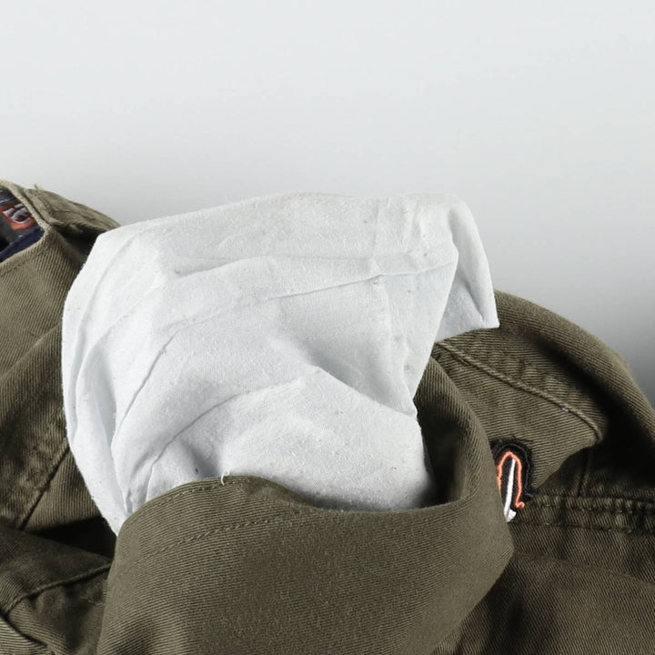 ECKO UNLTD. Custom Patch Chino Cargo Pants, Men's Size W31 (approx.) cotton Khaki type Vintage Second Hand