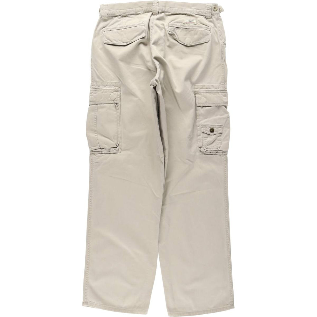 Ralph Lauren POLO by Ralph Lauren Chino Pants Cargo Pants Men's W32 (approx.) cotton Beige type Vintage Second Hand