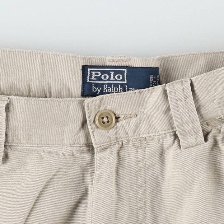 Ralph Lauren POLO by Ralph Lauren Chino Pants Cargo Pants Men's W32 (approx.) cotton Beige type Vintage Second Hand