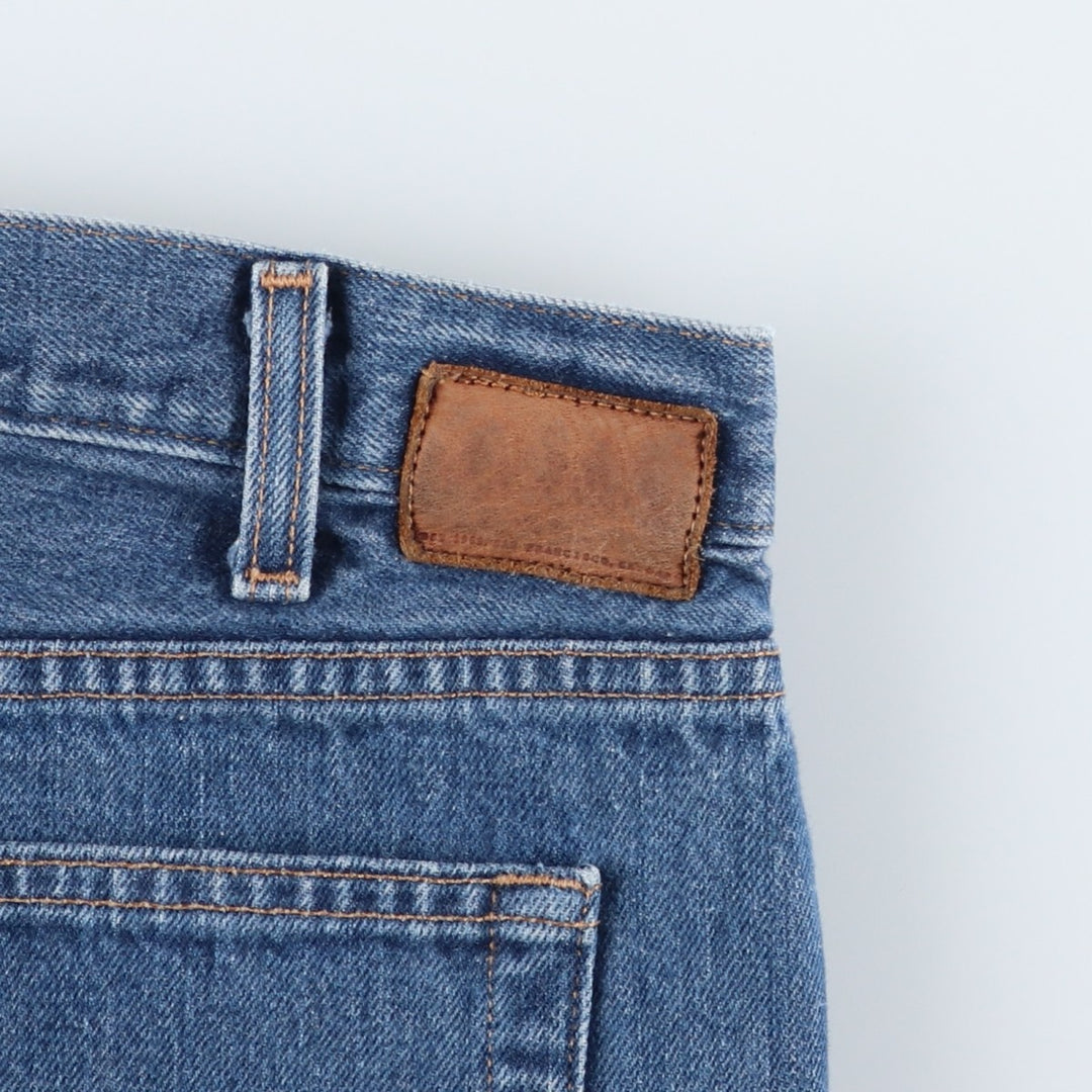 90s-00'S GAP GAP JEANS RELAXED BOOTFIT Straight Denim Pants Made in USA Men's W37 equivalent Vintage cotton navy blue type Vintage Second Hand