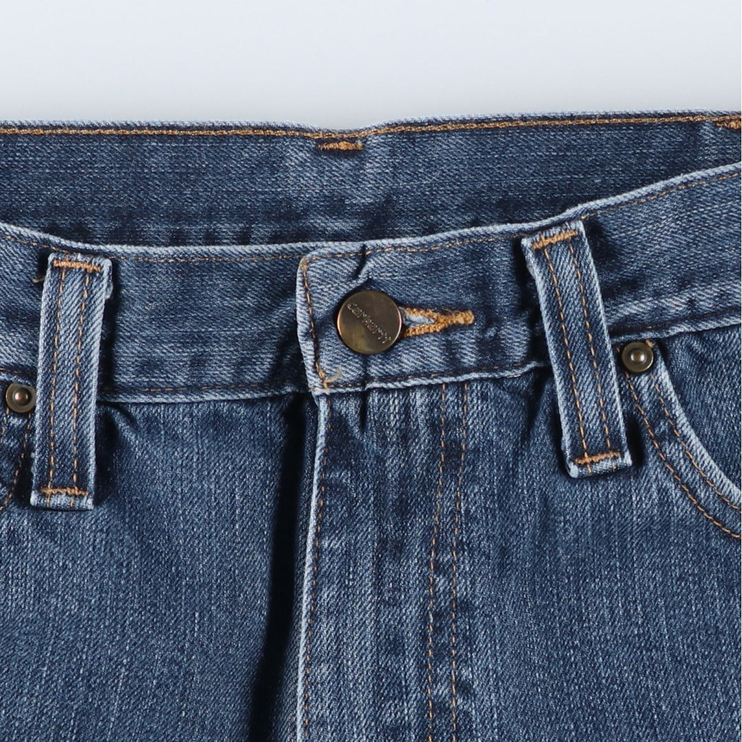 Carhartt Relaxed Fit Tapered Denim Pants for Men, W34 equivalent cotton blue type Vintage Second Hand