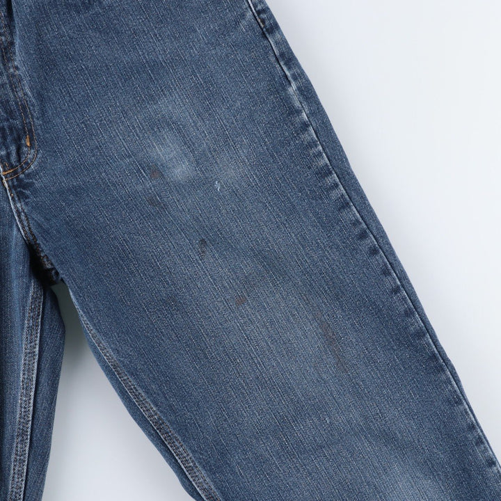 Carhartt Relaxed Fit Tapered Denim Pants for Men, W34 equivalent cotton blue type Vintage Second Hand