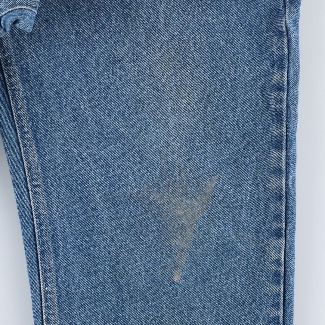 2000'S Carhartt Relaxed Fit Tapered Denim Pants, Men's Size 36 cotton blue type Vintage Second Hand