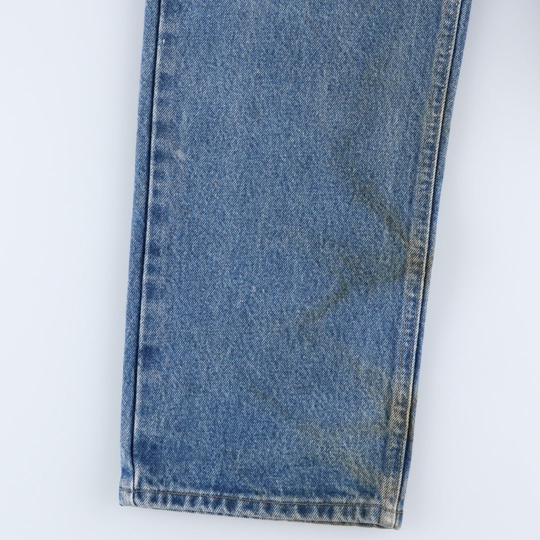 2000'S Carhartt Relaxed Fit Tapered Denim Pants, Men's Size 36 cotton blue type Vintage Second Hand