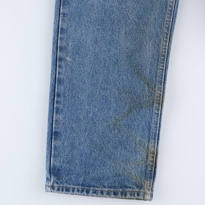 2000'S Carhartt Relaxed Fit Tapered Denim Pants, Men's Size 36 cotton blue type Vintage Second Hand