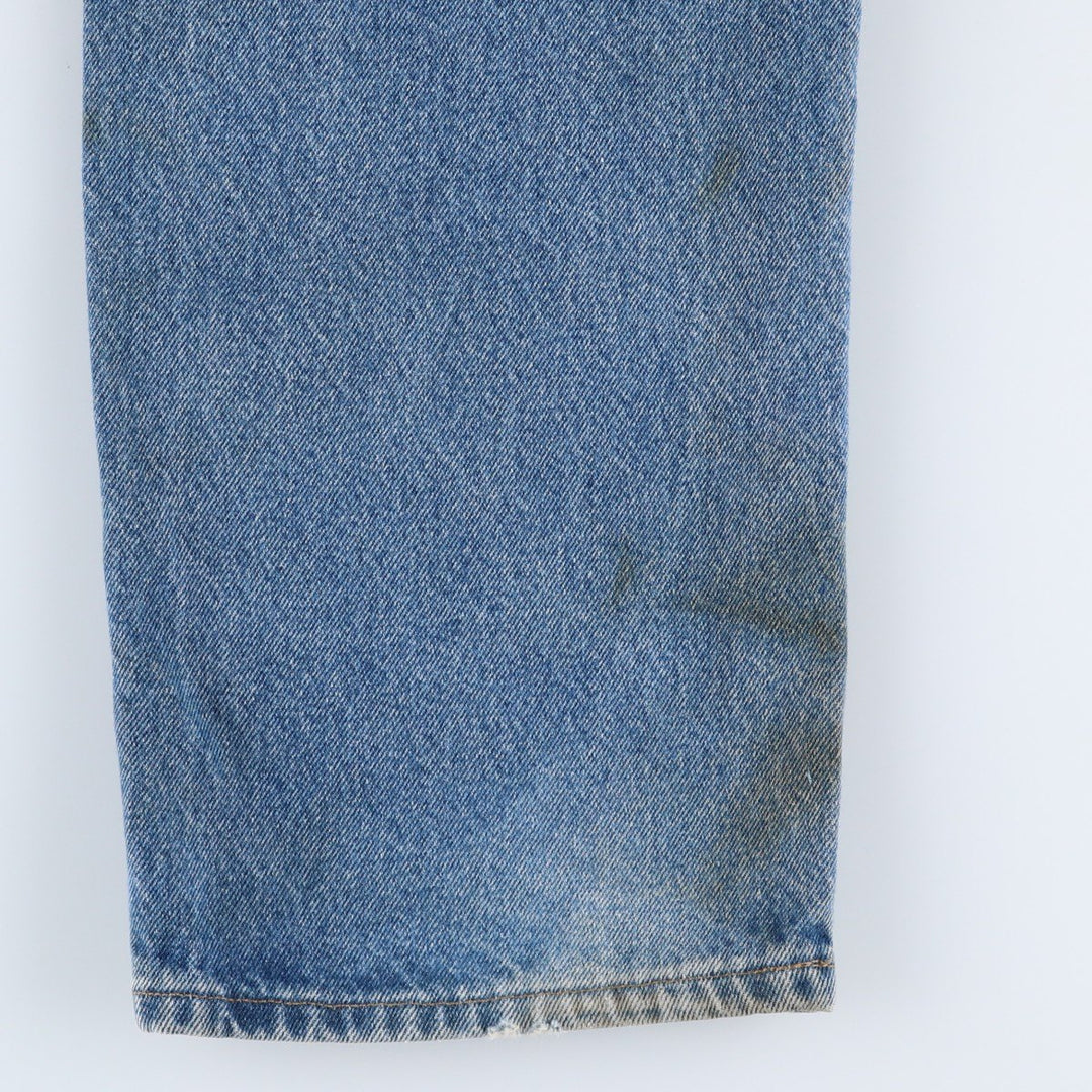 2000'S Carhartt Relaxed Fit Tapered Denim Pants, Men's Size 36 cotton blue type Vintage Second Hand