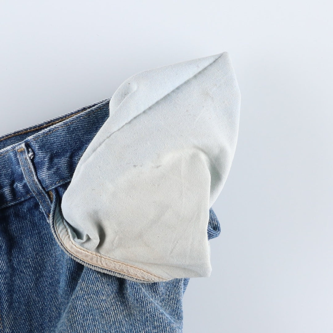 2000'S Carhartt Relaxed Fit Tapered Denim Pants, Men's Size 36 cotton blue type Vintage Second Hand