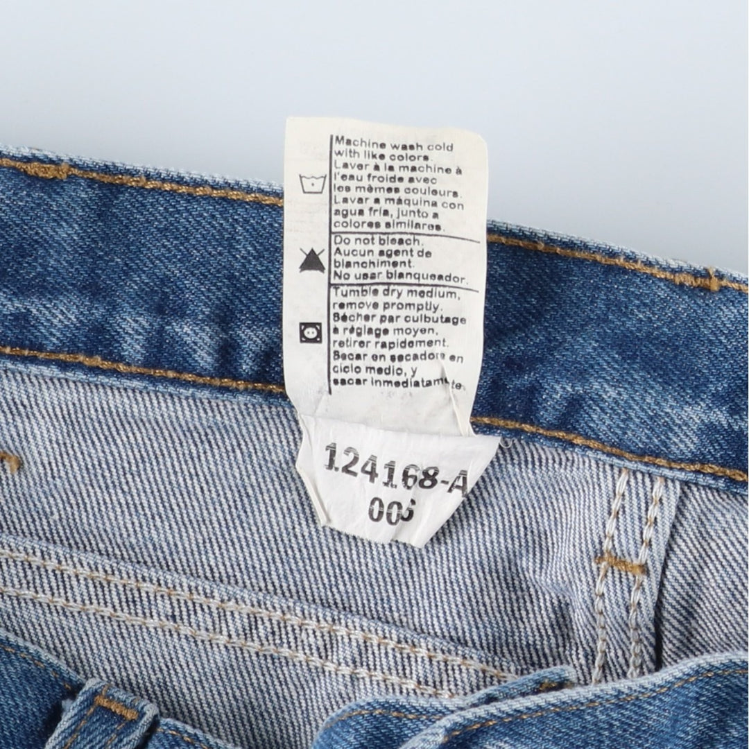 2000'S Carhartt Relaxed Fit Tapered Denim Pants, Men's Size W38 (approx.) cotton blue type Vintage Second Hand