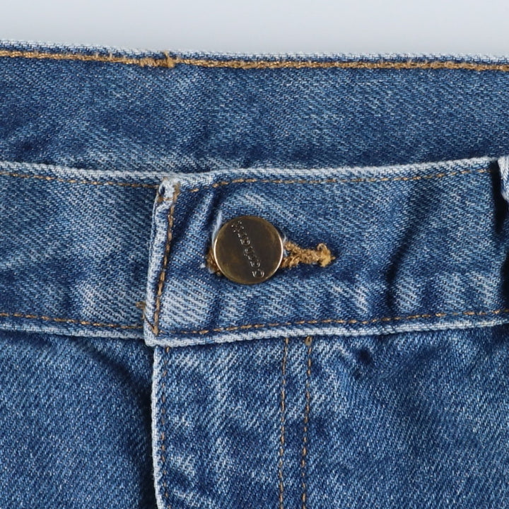 2000'S Carhartt Relaxed Fit Tapered Denim Pants, Men's Size W38 (approx.) cotton blue type Vintage Second Hand