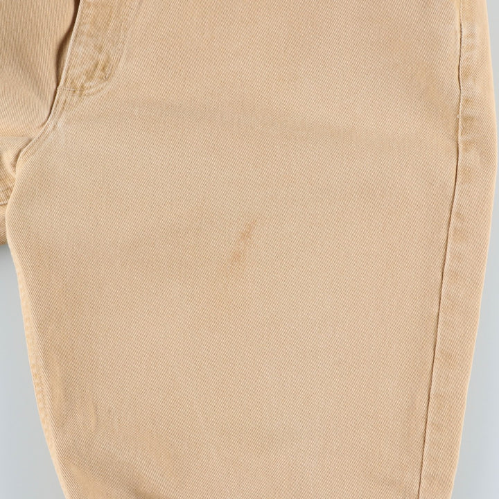 Carhartt Tapered Denim Pants, Men's Size W38 (approx.), Vintage unclear Beige type Vintage Second Hand