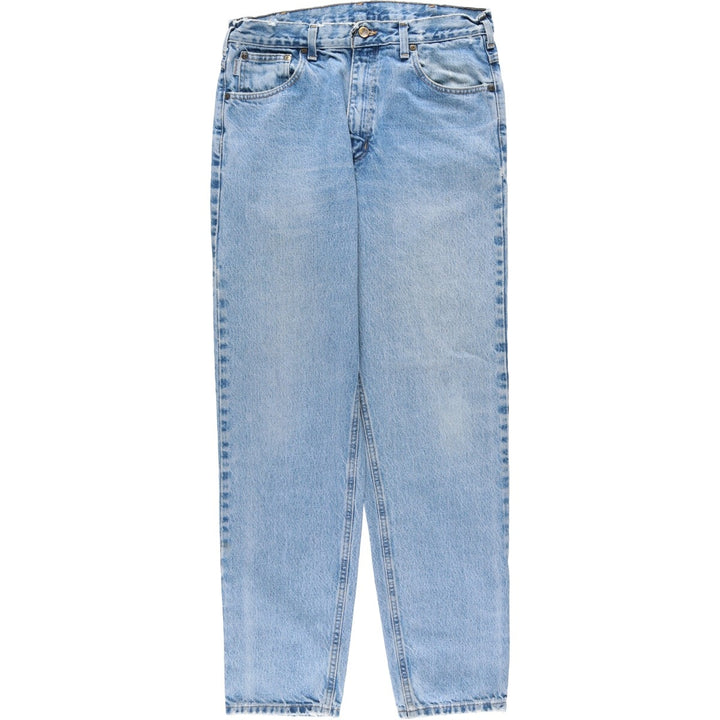 Carhartt Relaxed Fit Tapered Denim Pants for Men, W34 equivalent cotton Blue type light blue Vintage Second Hand