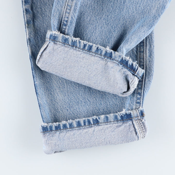 Carhartt Relaxed Fit Tapered Denim Pants for Men, W34 equivalent cotton Blue type light blue Vintage Second Hand