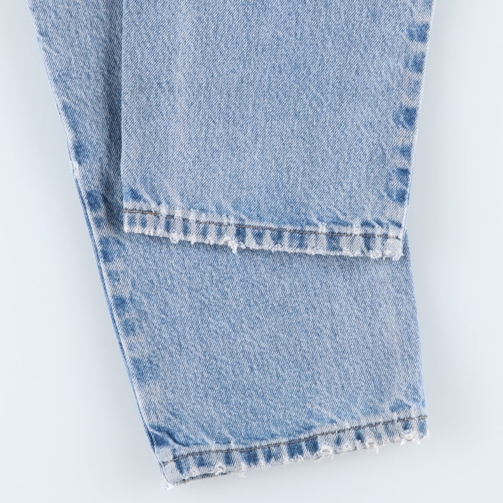 Carhartt Relaxed Fit Tapered Denim Pants for Men, W34 equivalent cotton Blue type light blue Vintage Second Hand