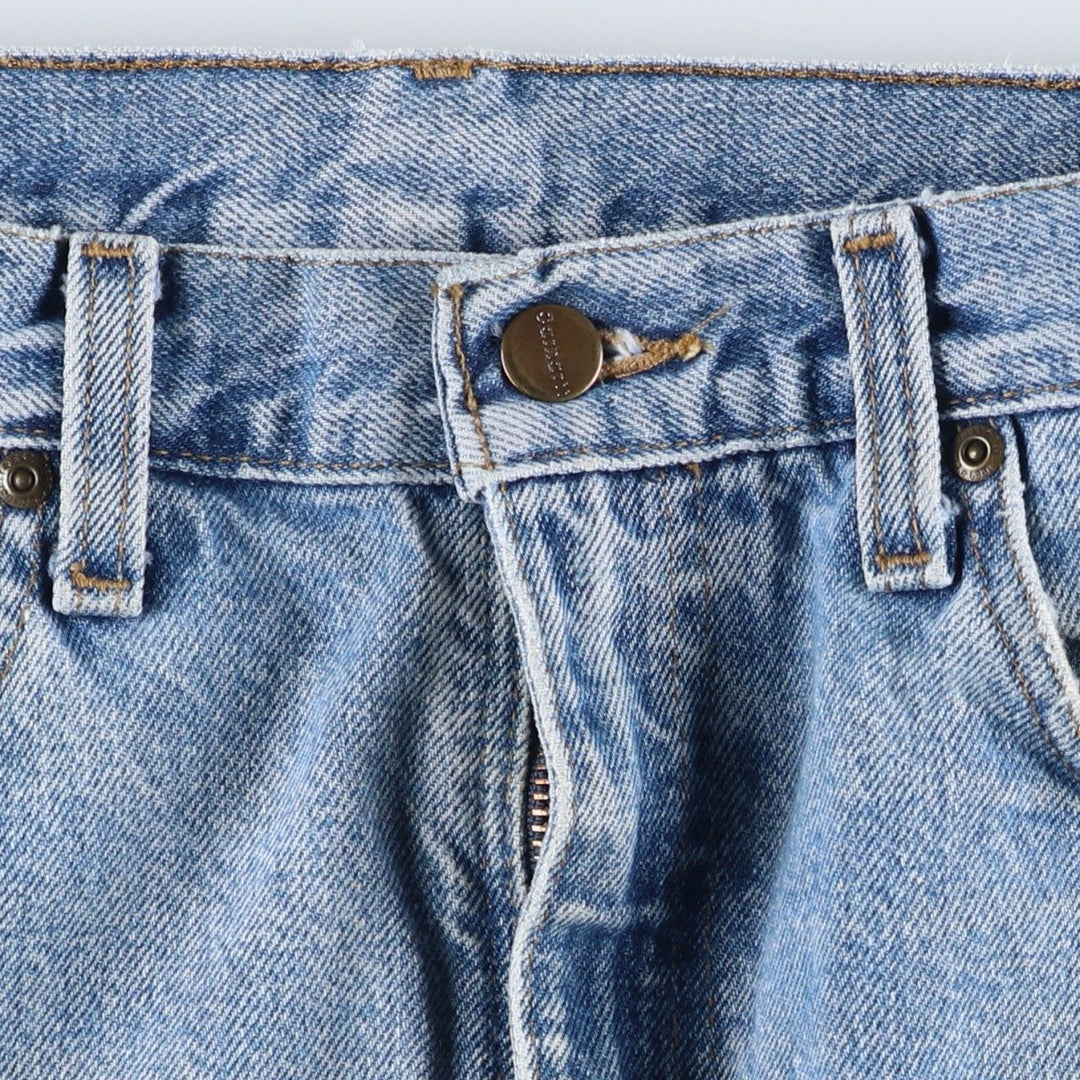 2000'S Carhartt Traditional Fit Tapered Denim Pants, Men's Size 34 cotton blue type Vintage Second Hand