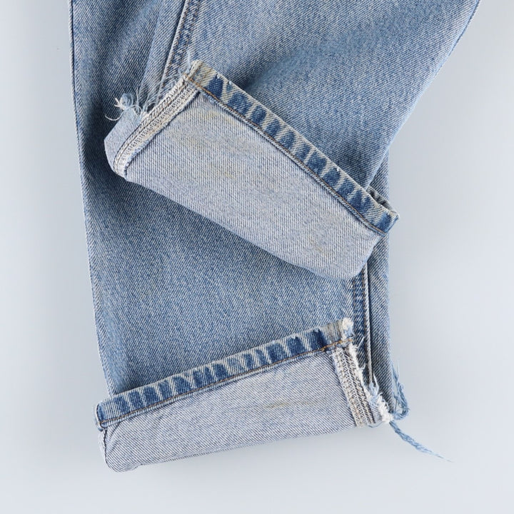 2000'S Carhartt Traditional Fit Tapered Denim Pants, Men's Size 34 cotton blue type Vintage Second Hand