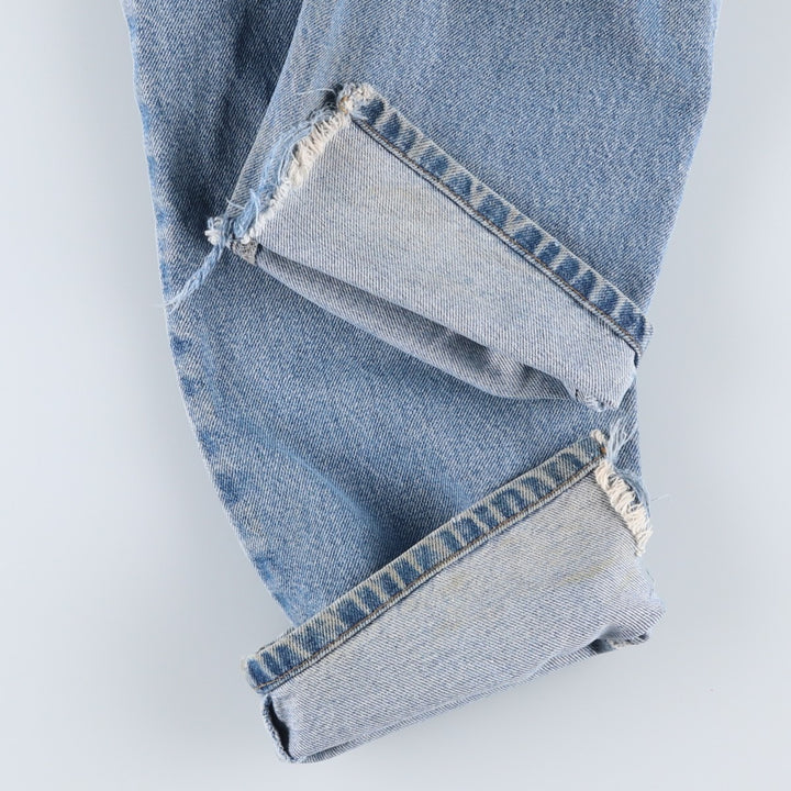 2000'S Carhartt Traditional Fit Tapered Denim Pants, Men's Size 34 cotton blue type Vintage Second Hand
