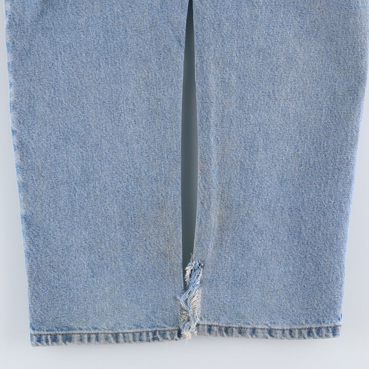2000'S Carhartt Traditional Fit Tapered Denim Pants, Men's Size 34 cotton blue type Vintage Second Hand