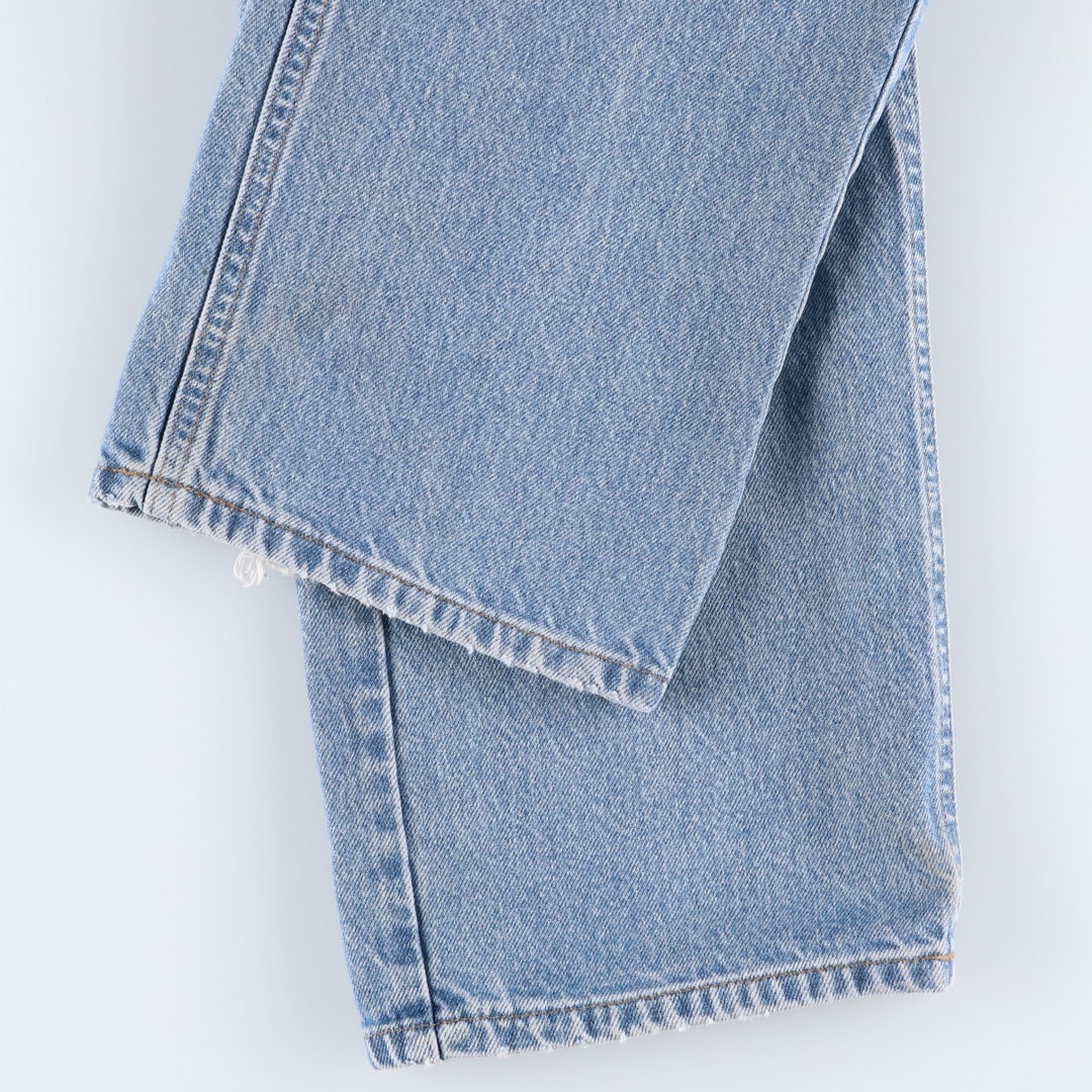 Carhartt Relaxed Fit Straight Denim Pants for Men, W34 equivalent cotton blue type Vintage Second Hand