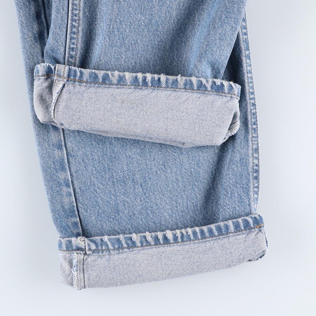 Carhartt Relaxed Fit Straight Denim Pants for Men, W34 equivalent cotton blue type Vintage Second Hand