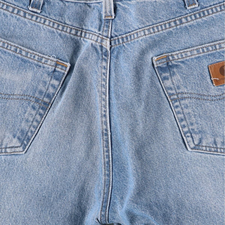 Carhartt Relaxed Fit Straight Denim Pants for Men, W34 equivalent cotton blue type Vintage Second Hand