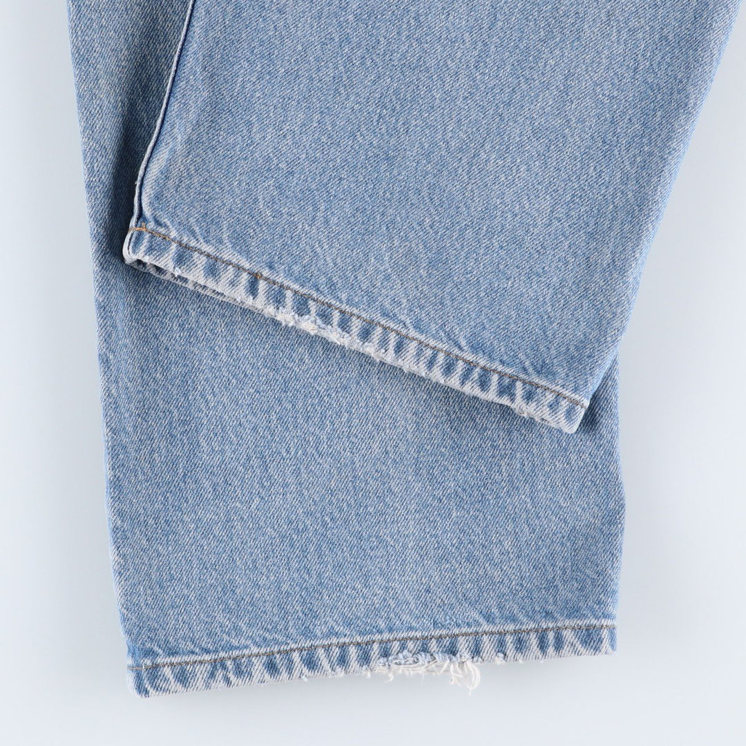 Carhartt Relaxed Fit Straight Denim Pants for Men, W34 equivalent cotton blue type Vintage Second Hand