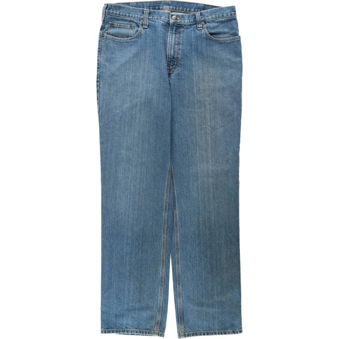 Carhartt Relaxed Fit Straight Denim Pants for Men, W37 cotton blue type Vintage Second Hand