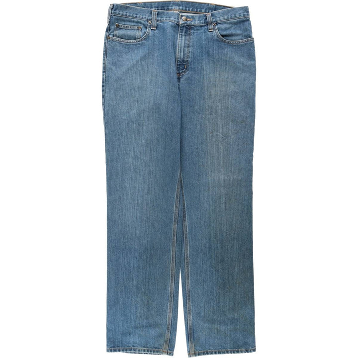 Carhartt Relaxed Fit Straight Denim Pants for Men, W37 cotton blue type Vintage Second Hand