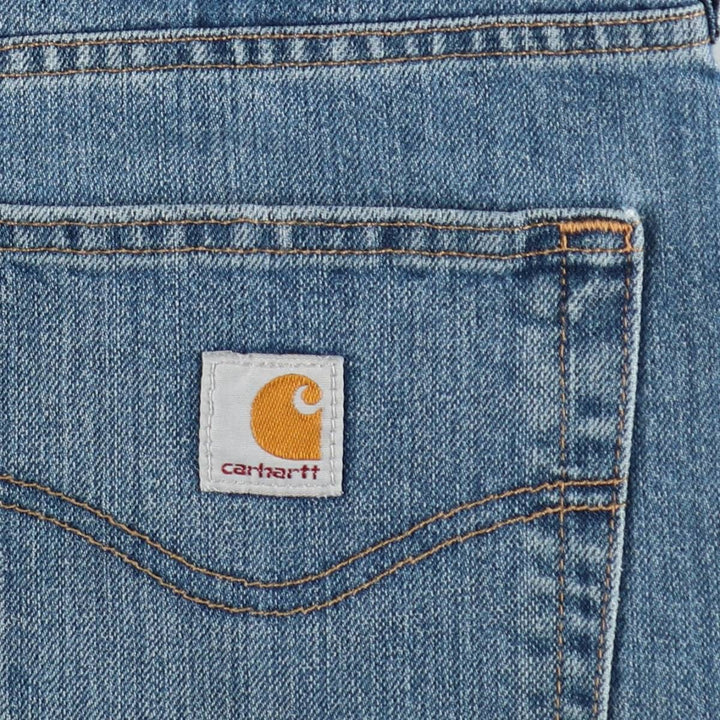 Carhartt Relaxed Fit Straight Denim Pants for Men, W37 cotton blue type Vintage Second Hand