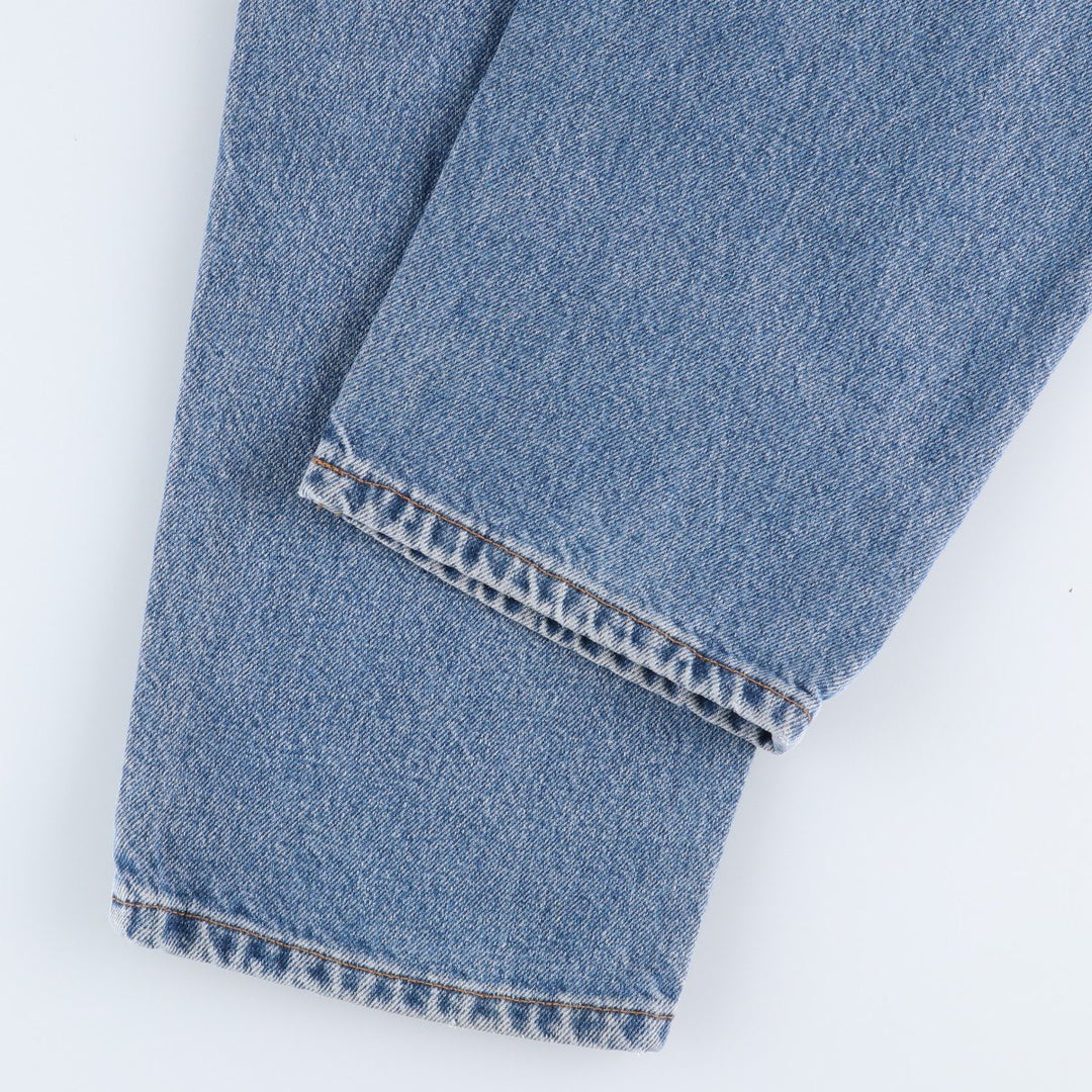 90s-00'S Vintage Calvin Klein Jeans Tapered Denim Pants, Made in USA, Men's Size 34 cotton blue type Vintage Second Hand
