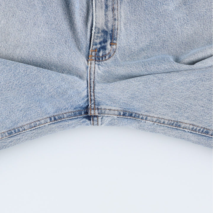 1990'S Calvin Klein Jeans Tapered Denim Pants, Made in USA, Men's Size W36 (approx.), Vintage cotton blue type Vintage Second Hand