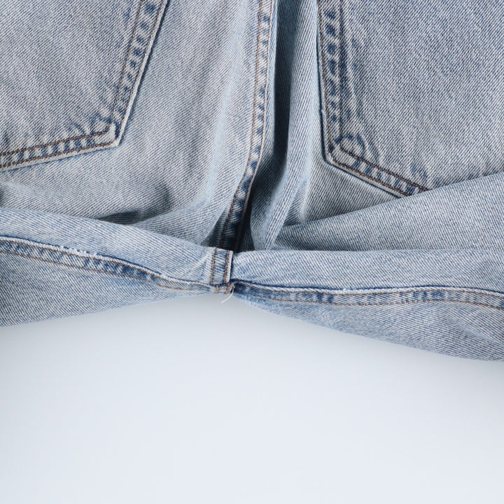 1990'S Calvin Klein Jeans Tapered Denim Pants, Made in USA, Men's Size W36 (approx.), Vintage cotton blue type Vintage Second Hand