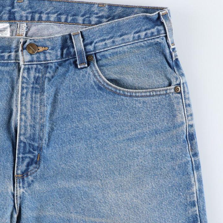 Carhartt Relaxed Fit Tapered Denim Pants for Men, W37 cotton blue type Vintage Second Hand