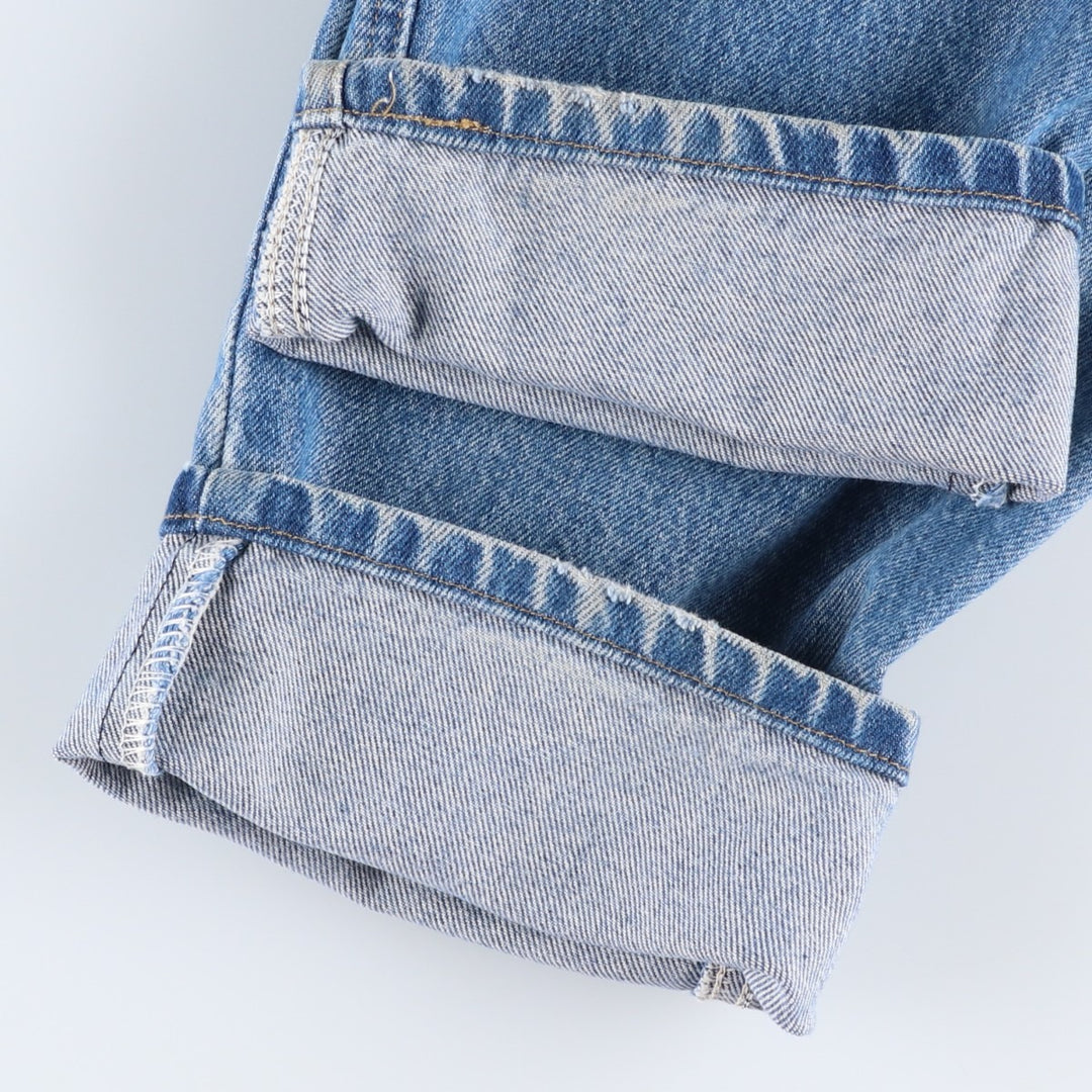 Carhartt Relaxed Fit Tapered Denim Pants for Men, W37 cotton blue type Vintage Second Hand