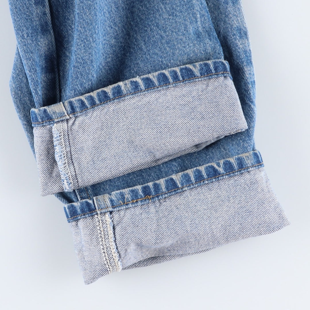 Carhartt Relaxed Fit Tapered Denim Pants for Men, W37 cotton blue type Vintage Second Hand