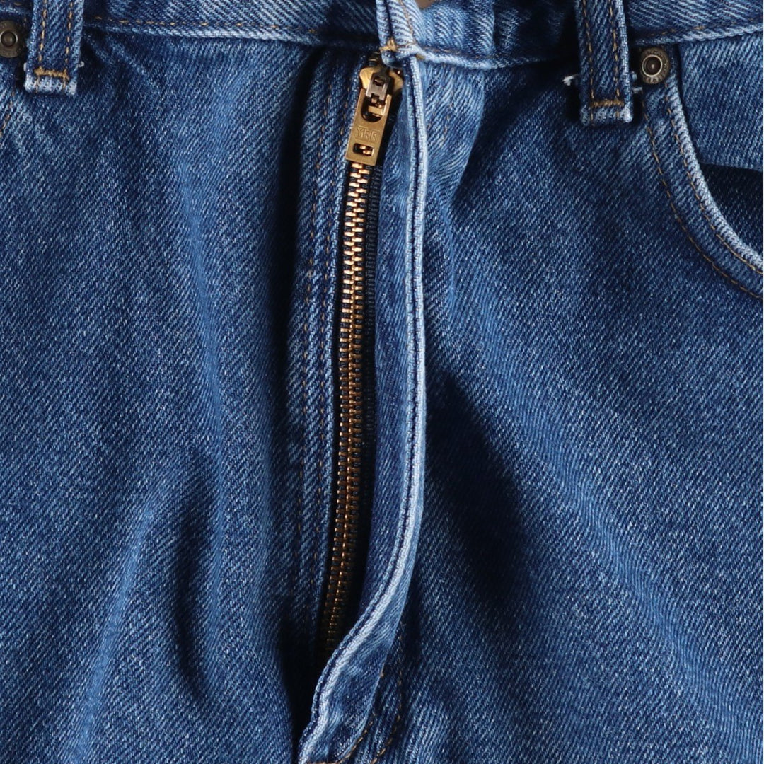 Carhartt Traditional Fit Logo Patch Tapered Denim Pants, Men's W37 (approx.) cotton blue type Vintage Second Hand