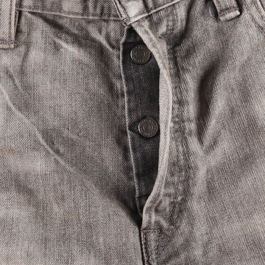 Ralph Lauren POLO RALPH LAUREN Men's Straight Denim Pants, Size W38 cotton gray type Vintage Second Hand