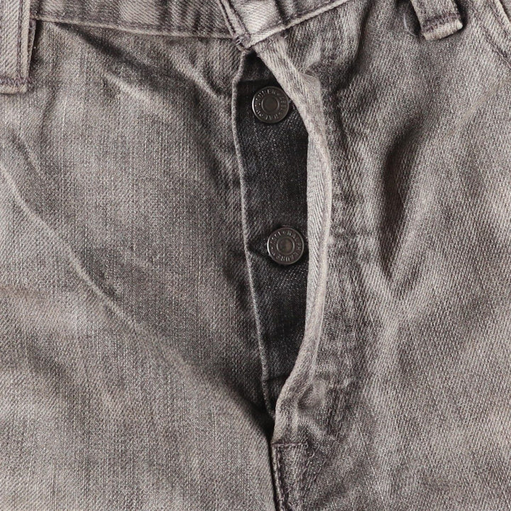Ralph Lauren POLO RALPH LAUREN Men's Straight Denim Pants, Size W38 cotton gray type Vintage Second Hand