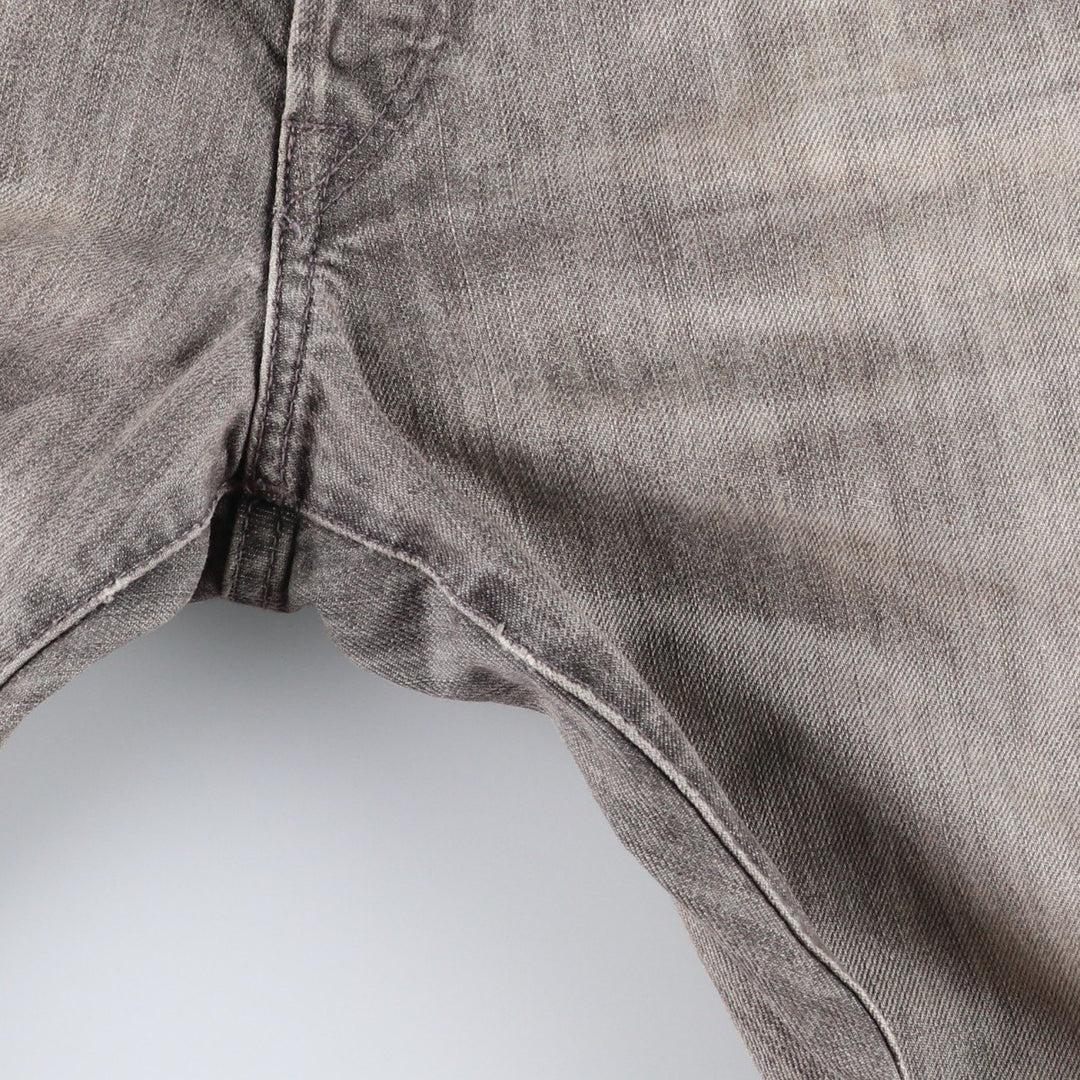 Ralph Lauren POLO RALPH LAUREN Men's Straight Denim Pants, Size W38 cotton gray type Vintage Second Hand