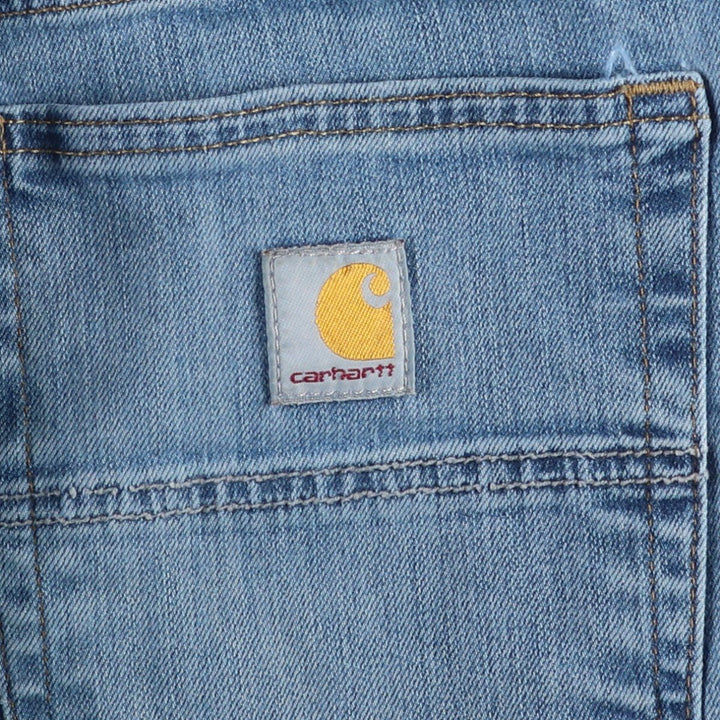 Carhartt Relaxed Fit Straight Denim Pants, Men's W34 (approx.) cotton blue type Vintage Second Hand