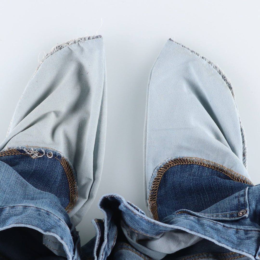 Carhartt Relaxed Fit Straight Denim Pants, Men's W34 (approx.) cotton blue type Vintage Second Hand