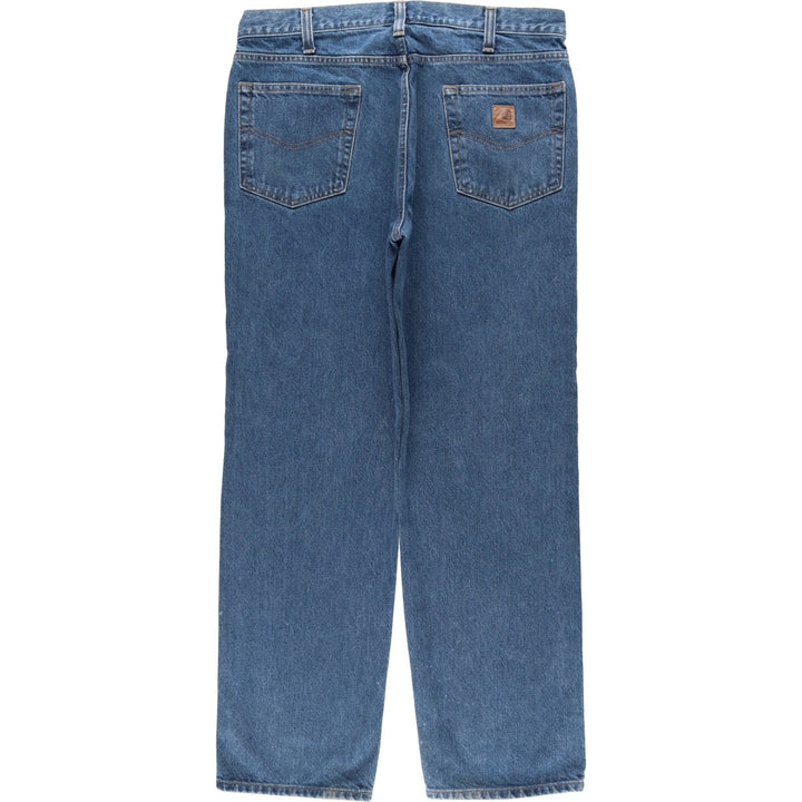 Carhartt Relaxed Fit Tapered Denim Pants, Men's Size W38 (approx.) cotton blue type Vintage Second Hand