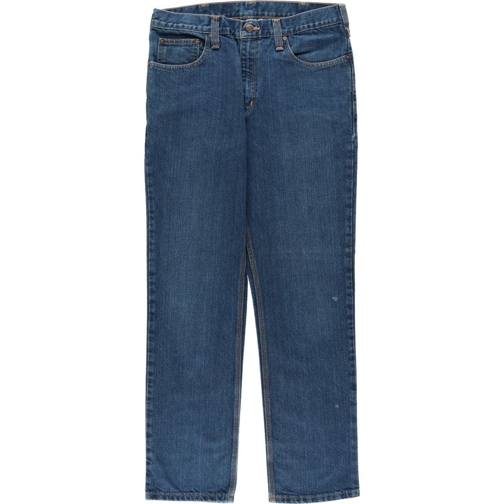 Carhartt Traditional FIT Tapered Denim Pants Men's w35 equivalent cotton blue type Vintage Second Hand