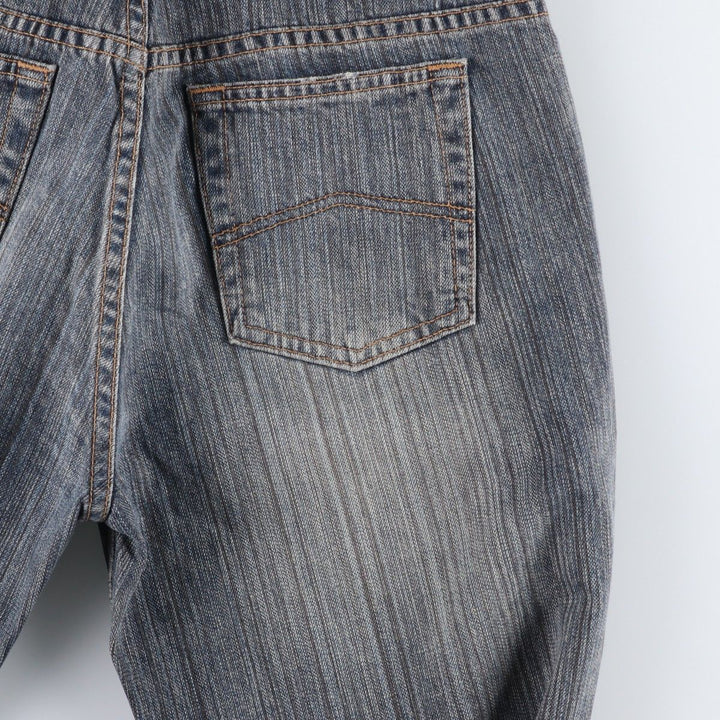 90s-00'S Armani Exchange Straight Denim Pants, Made in USA, Men's Size W33 (approx.), Vintage cotton blue type Vintage Second Hand
