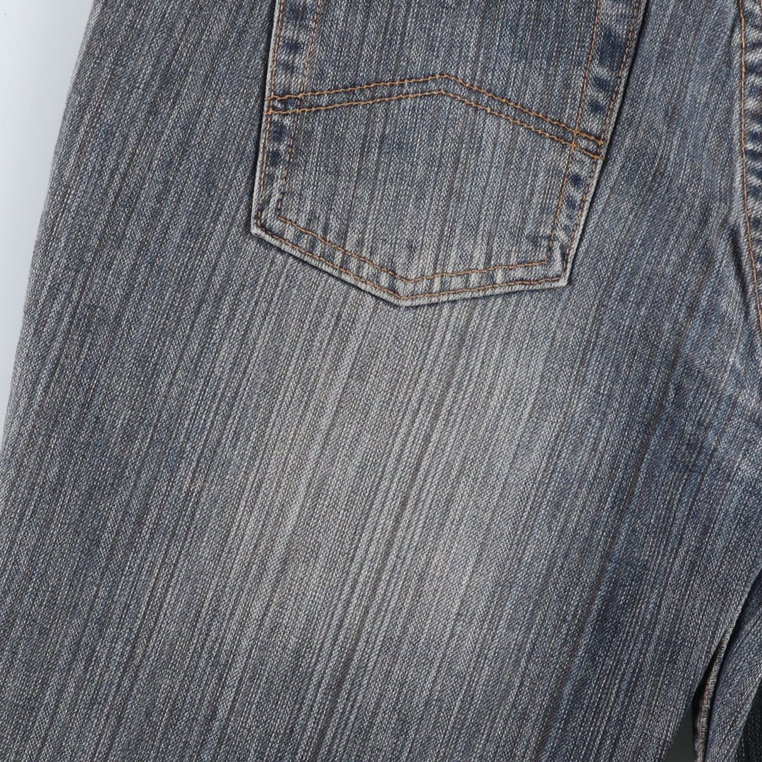 90s-00'S Armani Exchange Straight Denim Pants, Made in USA, Men's Size W33 (approx.), Vintage cotton blue type Vintage Second Hand